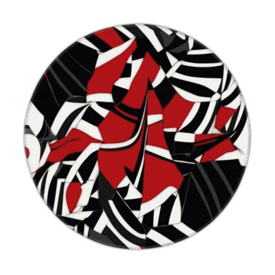 Blood Mirage Indoor And Outdoor Area Rug