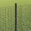 Vidaxl Fence With Posts Steel-116797775-116797793