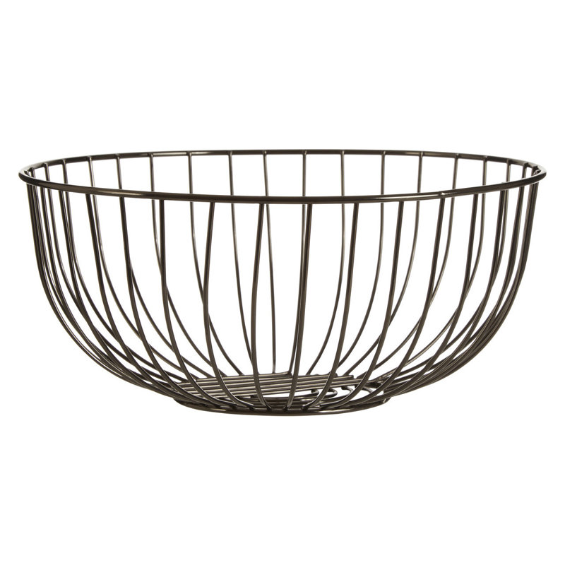 Symple Stuff Ralphy Iron Fruit Basket