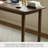 Simple Solid Wood Walnut Rectangle Desk-144902050