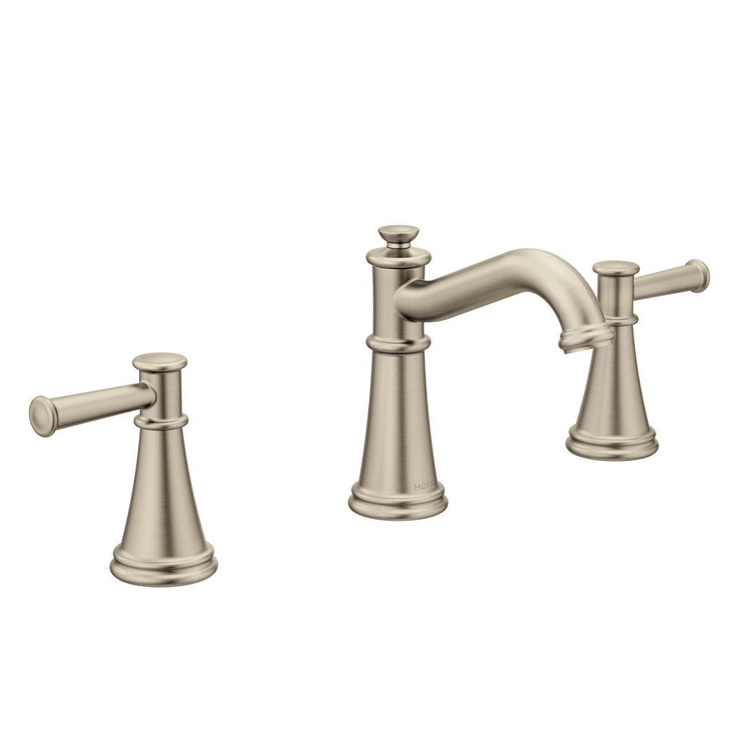 Moen Belfield Two Handle 8 in. Widespread Bathroom Faucet Trim Kit, Valve Required Moen 