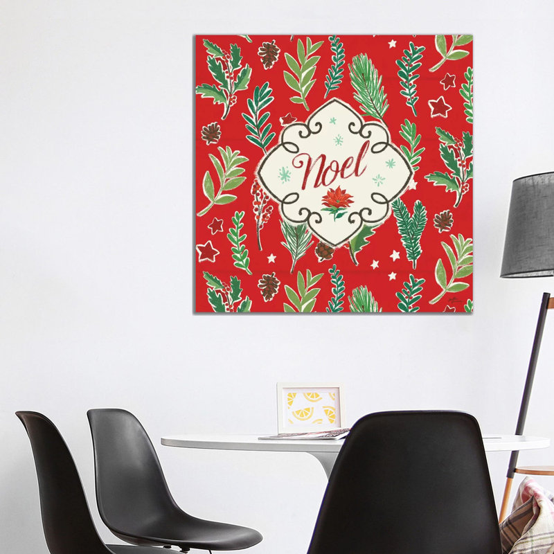Holiday Joy VIII 1 Piece Wrapped Canvas Wall Art, 93.98 cm H x 93.98 cm W x 1.91 cm D