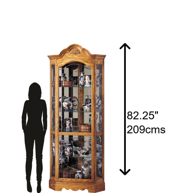 Wilshire Corner Curio Cabinet