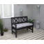 Almetra Solid Wood Pine Outdoor Bench-488794786-488794787
