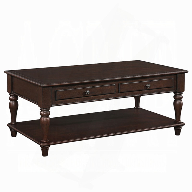 Table basse avec fini noyer Farrel