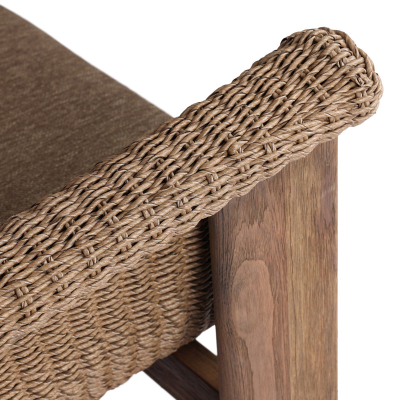 Santoro Outdoor Teak Armchair, Brown