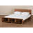 Markeyda Standard Bed with Shelves-678104354