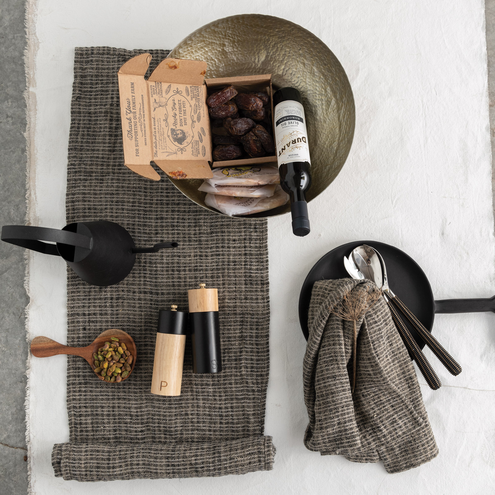 Pacey Wood Salt And Pepper Shaker Set