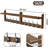 Wooden Extra Long Wall Bracket With Shelf