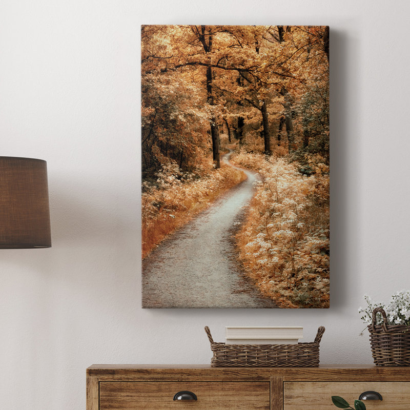 Chemin sinueux - Cavas enveloppés de galerie, H 48 po x l 32 po