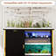 Helge 55-75 Gallon Fish Tank Stand with ED Light, Heavy Duty Aquarium Stand-2095445807