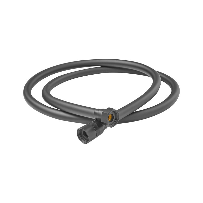 Mixer Shower Set with Rainshower PUYEHUE Silver, Matte Black