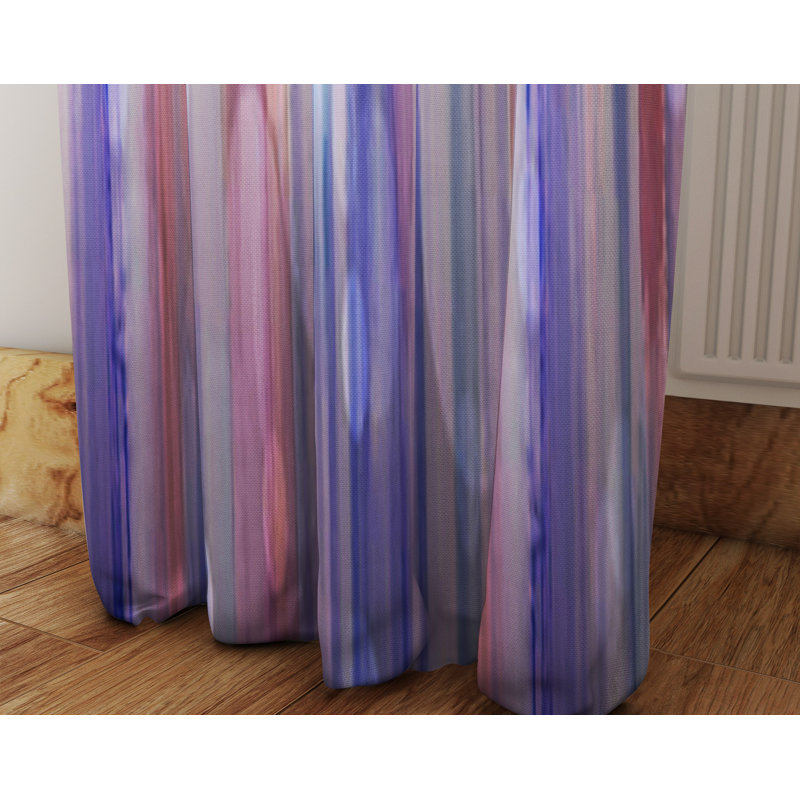 Semi Sheer Curtain Panel Pair, 40" W x 61" L