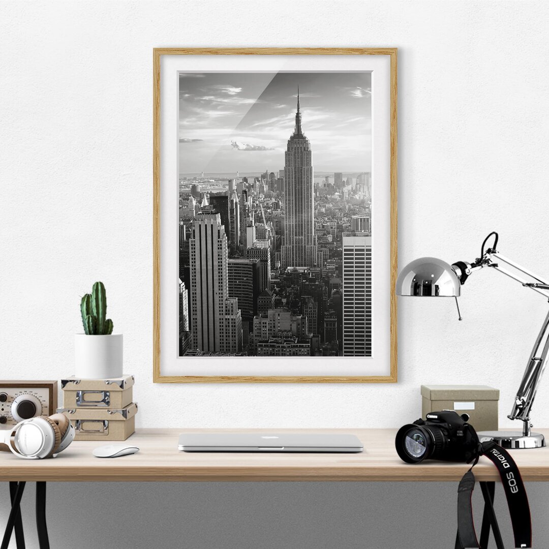 Gerahmter Fotodruck Manhattan Skyline