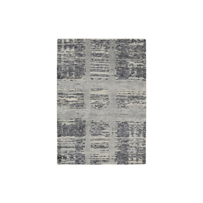 Tapis oriental en laine naturelle nouée à la main 2 pi 1 po x 3 po 1 po gris clair 2FAD31E8D1B647A3B67F5CD58C2BDAEA