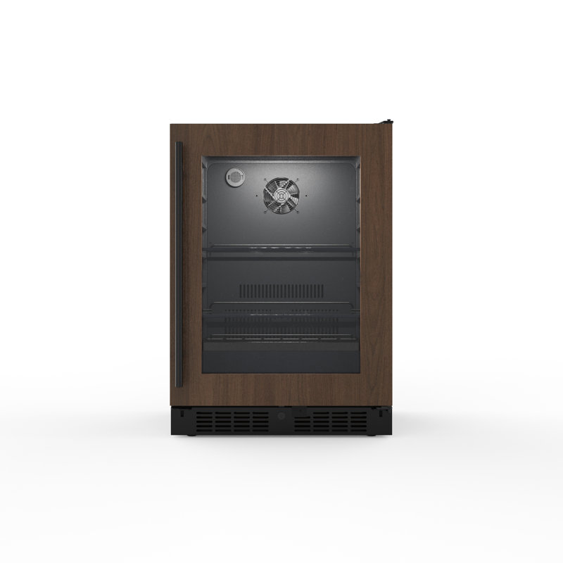 Signature 24 In. 84 Can And 13 Bottle Panel-ready Single Door Single Zone Built-in  Wine Refrigerators