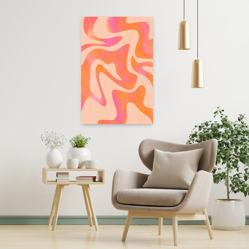 Art contemporain abstrait contemporain, H 36 po x l 24 po