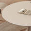 Table ronde Mid-Century en pierre frittée-128952385