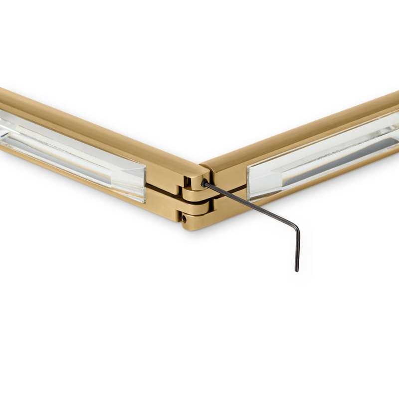Catena 57 Pendant, Hand Rubbed Antique Brass, 3000 Kelvins, Remote