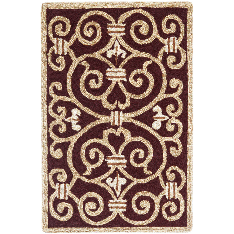 Brayton Hand Hooked Wool Pile Oriental Rug