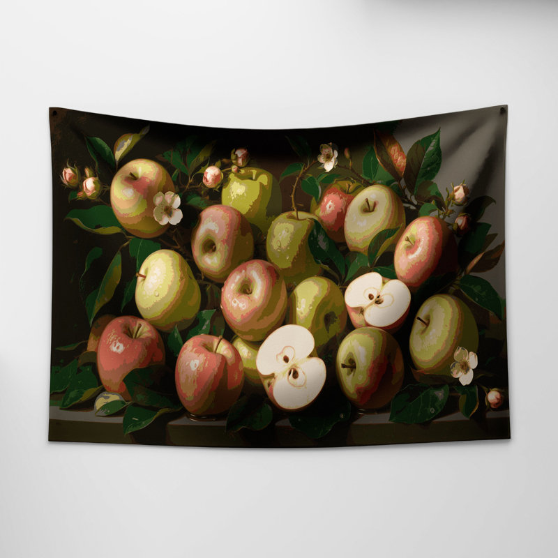 Tapisserie murale «Fruit Rose Apple», 26 po x 36 po