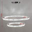 2 - Light Silver LED Pendant