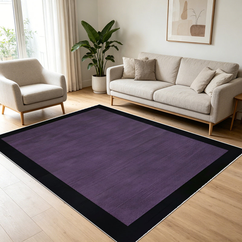 Modern minimalist plain pattern carpet, soft and easy to clean, suitable for living room, bedroom, dining room, study, office, and other multi-scene settings