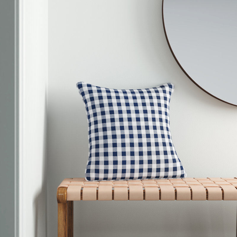 Merrida Indigo/White Throw Pillow