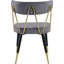 Chaise d'appoint en velours Jeudi-1631554375