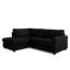 4 Seater Jumbo Cord Corner Sofa High Back Cushion including Foot Stool-1031877023-1009422812