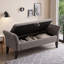 Banc de lit avec velours de rangement-631325905