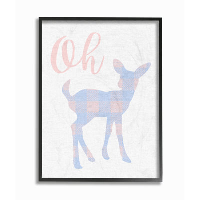 Découpe à carreaux « Oh Deer »