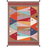 5'X8' Geometric Area Rug in Multi