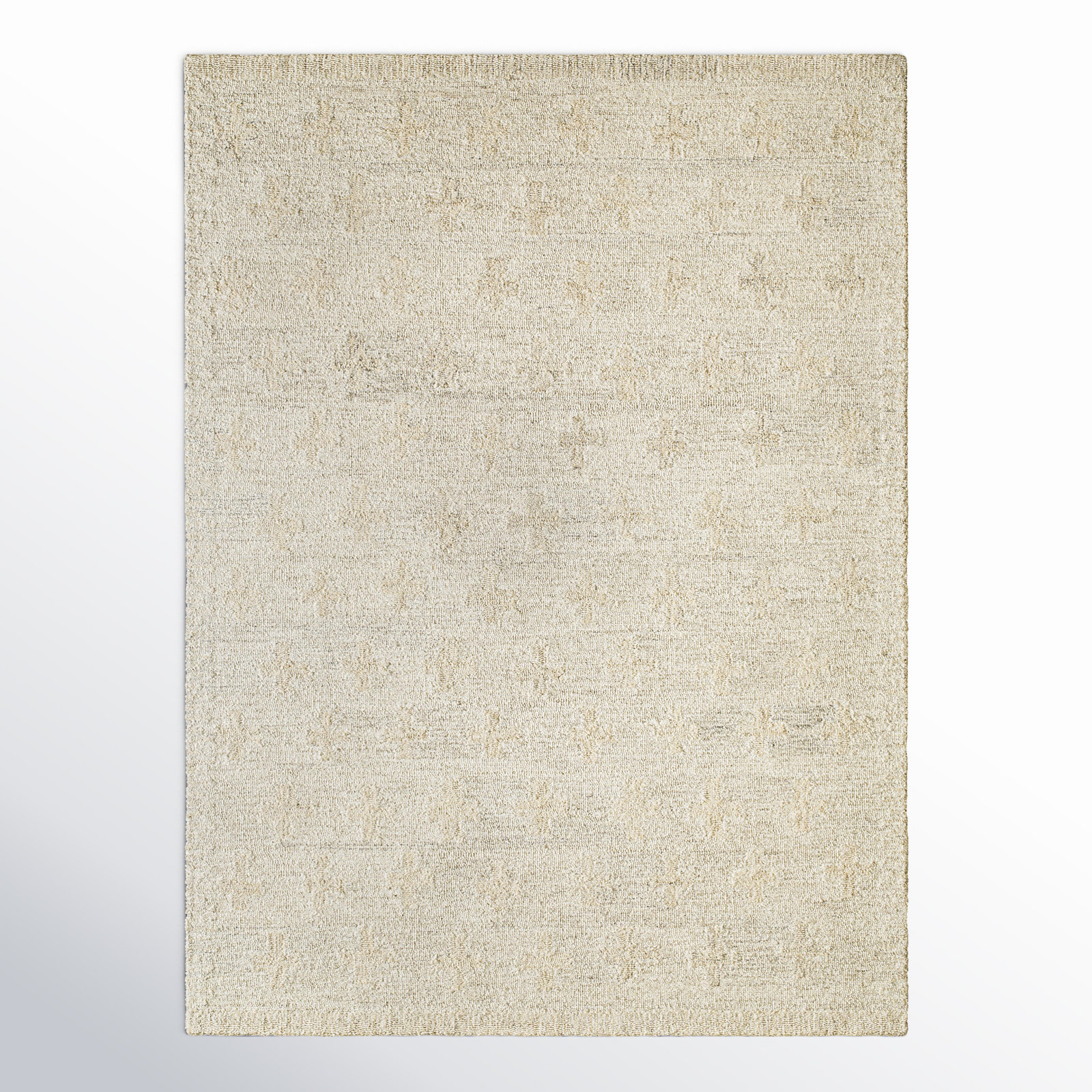 Niara Hand-Tufted Ivory Rug, Rectangle 8'10" x 12'