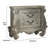 Carvajal 2-Drawer Nightstand in Antique Platinum-528896159