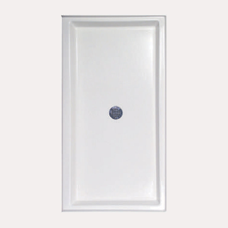48" W x 34" D Single Threshold Shower Base