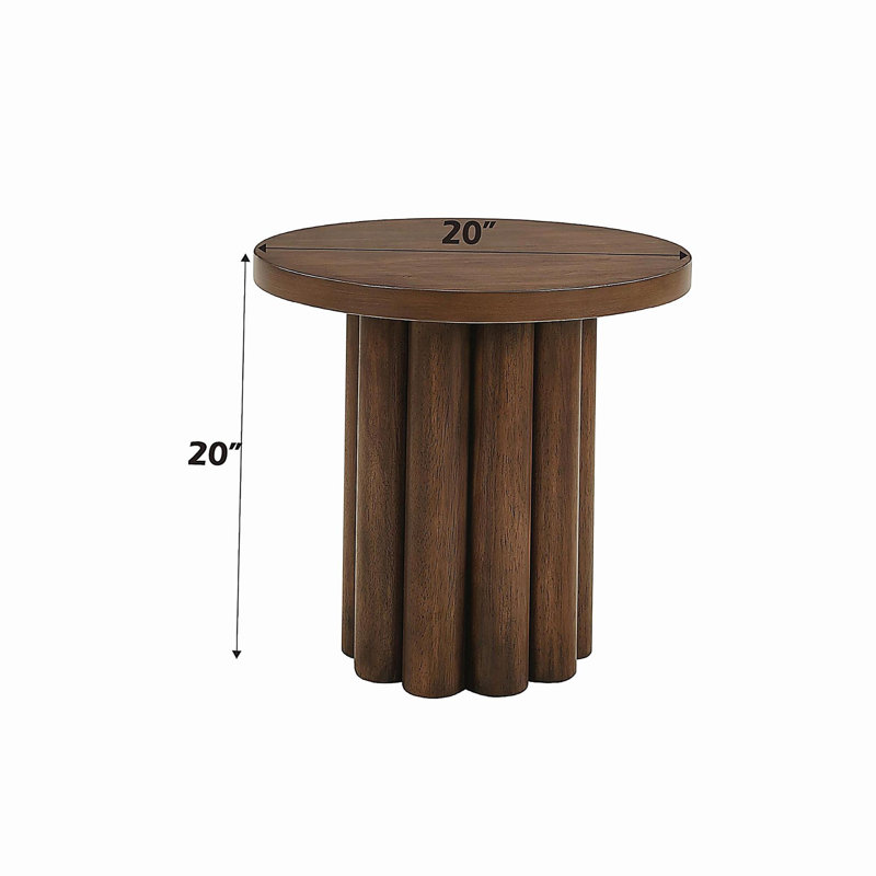 Table d'appoint en bois