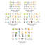 Papier peint de qualité supérieure - Alphabet animaux-570585173