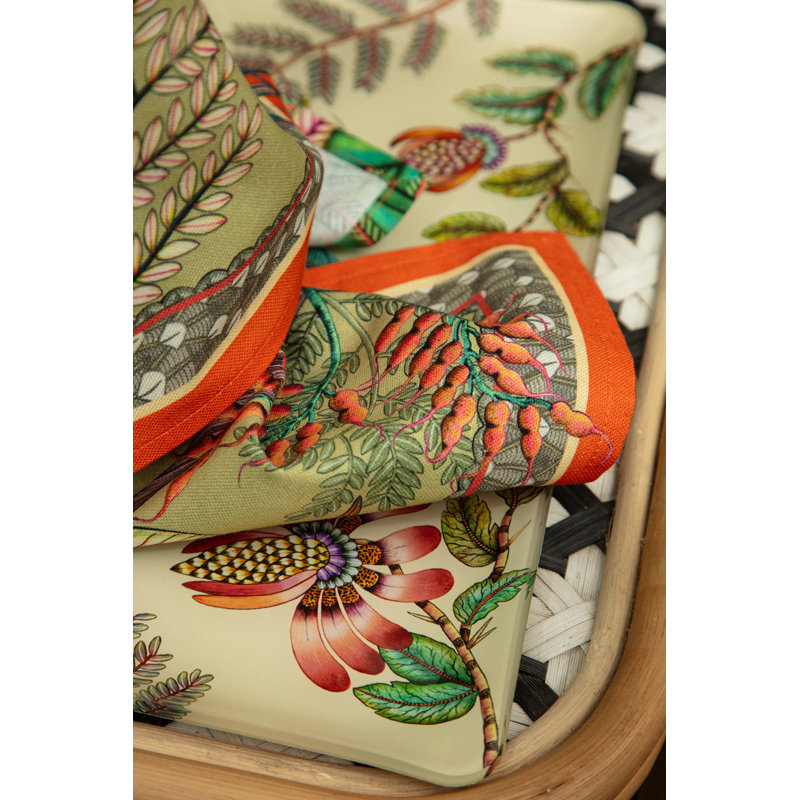 Hornbill Garden Tea Towel - Delta