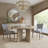 Talbot 55" Pedestal Dining Table