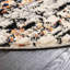 Tapis noir / orange à motif abstrait Tucson-396055121