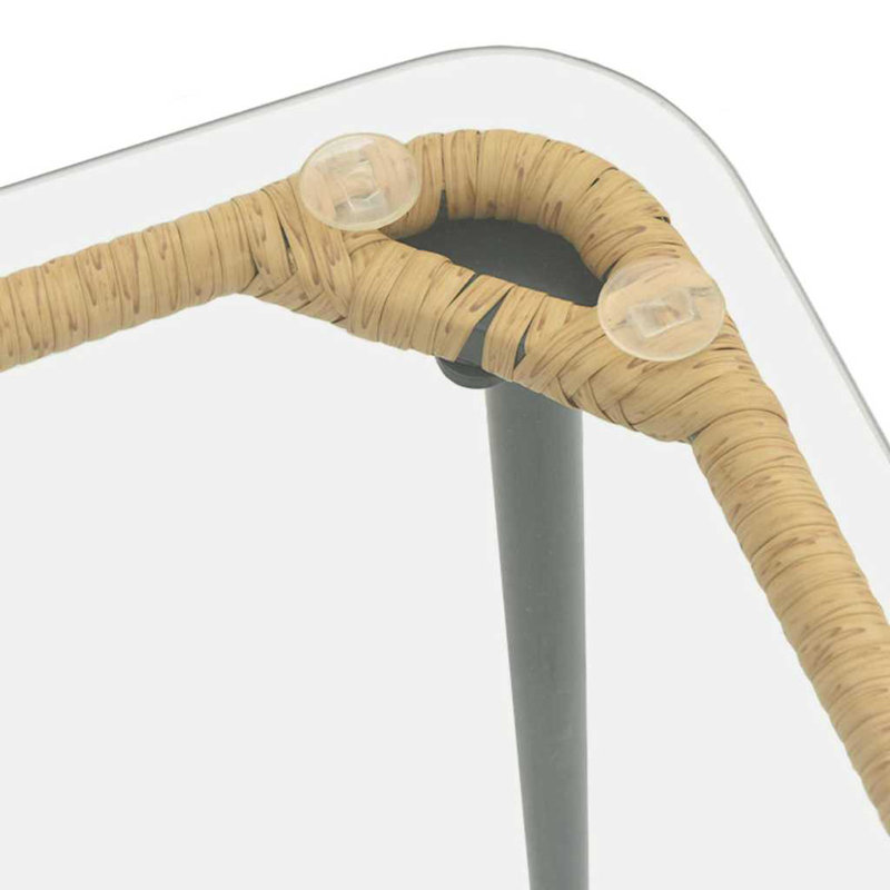 Rectangular Outdoor Side Table, Natural