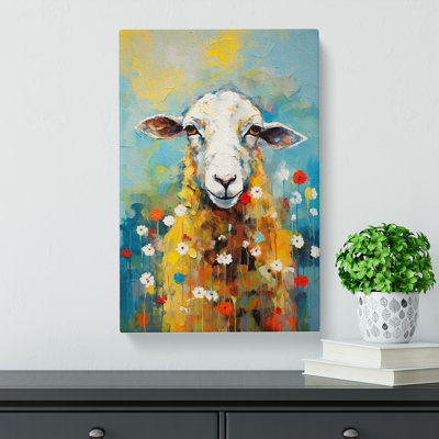 Sheep Expressionism No.2 - No Frame Print