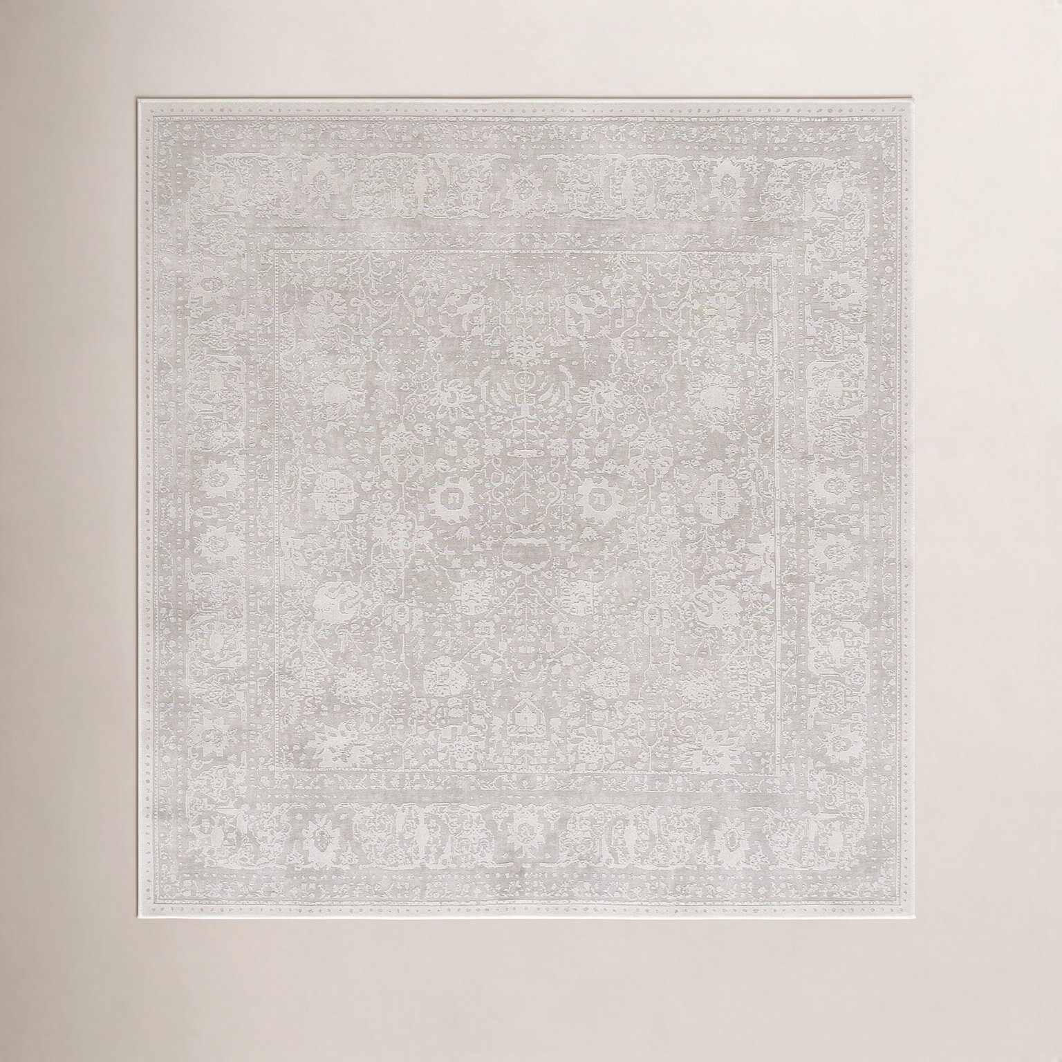 Reflection Oriental Performance Rug, 6'-7" x 6'-7" Square