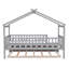 Lit simple en bois avec lit gigogne simple-998635939