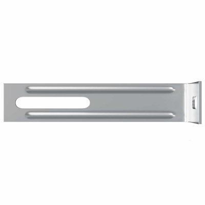  Anti Tip Bracket Plain Silver Iron Safety Furniture Secure Mounting