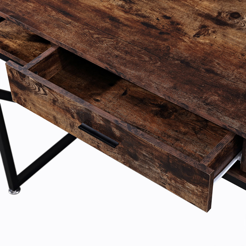 47.2'' Home Office Desk with Storage Drawer and Shelf