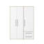 Mijah 3 Door Manufactured Wood Wardrobe-1755727966
