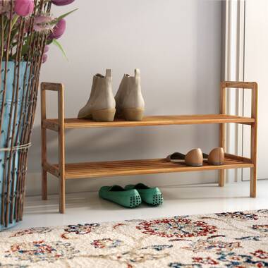 White 20-Pair Floor Shoes Rack by Whitmor at Fleet Farm