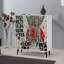 Caslin 4 -Door 4 -Shelf